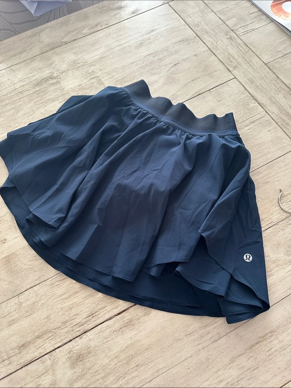 Lululemon Court Rival High‎ Rise Skirt *Tall True Navy Sz 2